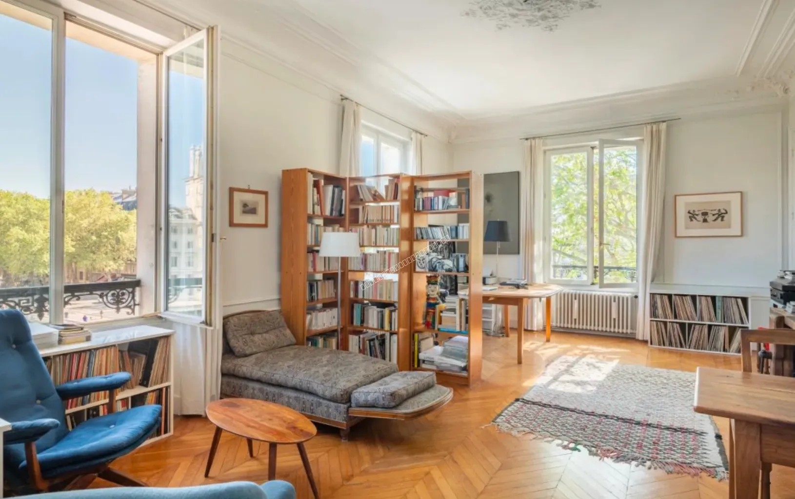 Au 3ème étage appartement de 117m2 sans vis à vis