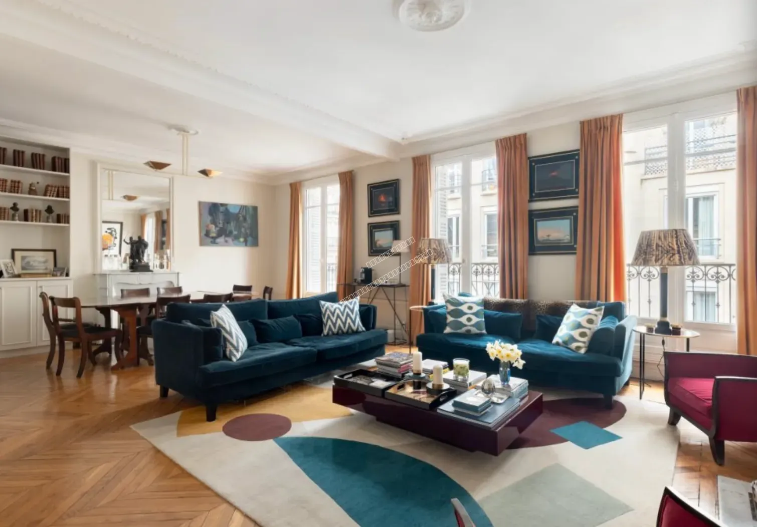 Au 4ème étage appartement lumineux de 93m2