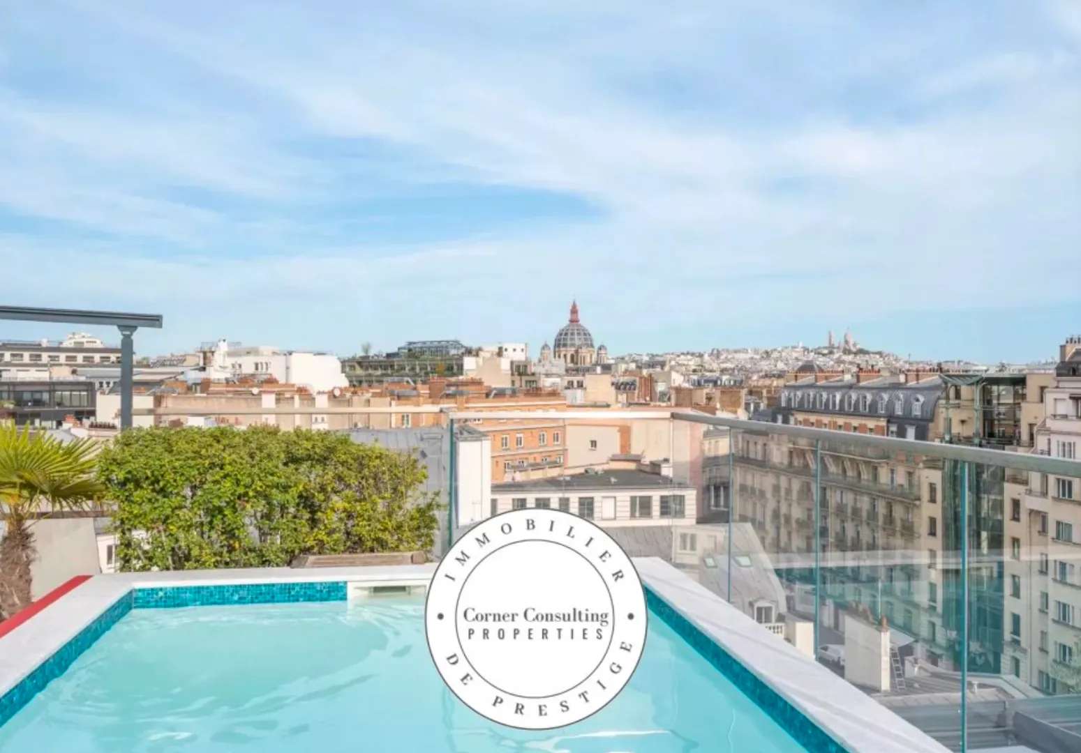 Exceptionnel penthouse de 250m2 avec piscine et terrasses avec vues